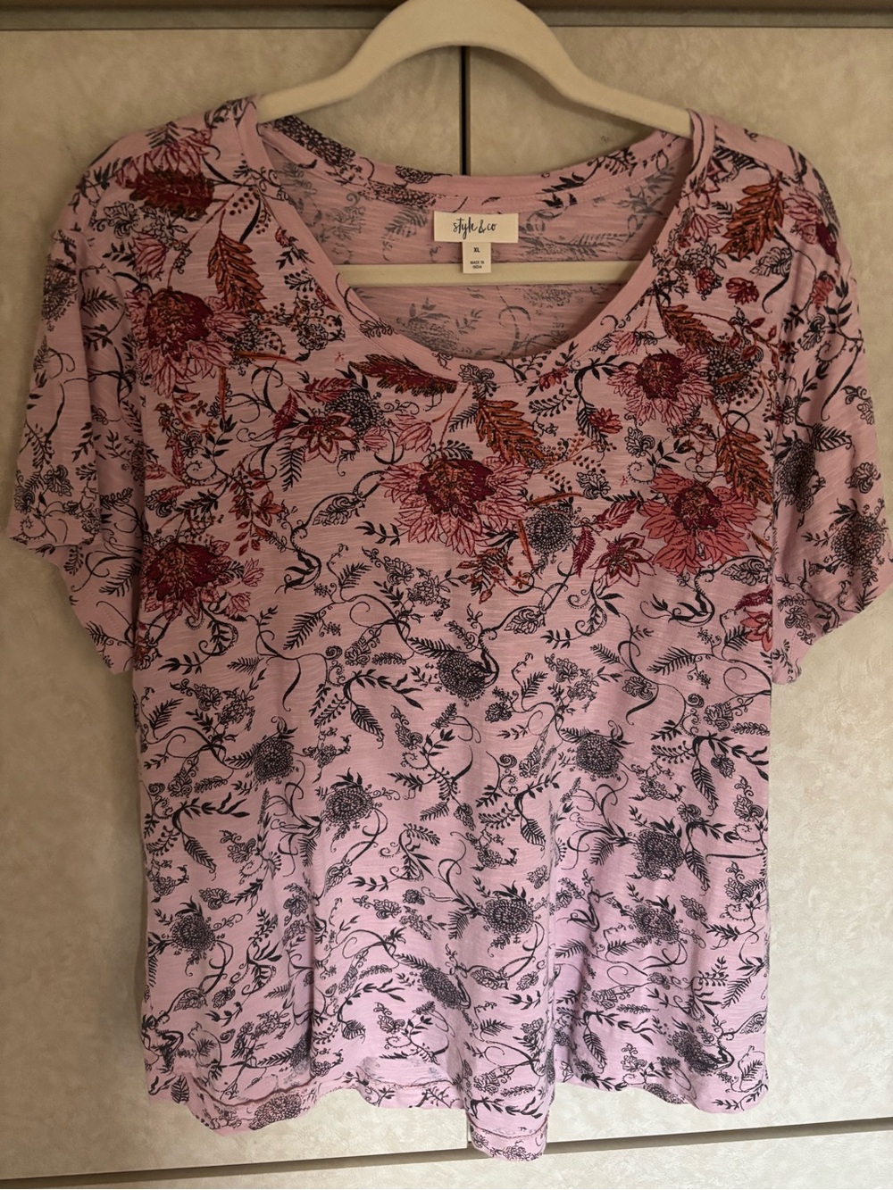 Short sleeve blouse